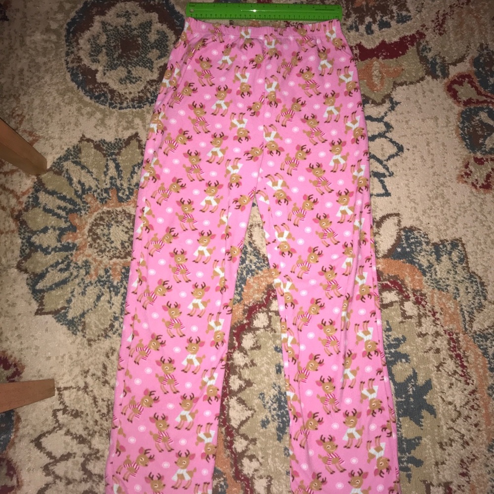 Christmas reindeer pajama pants